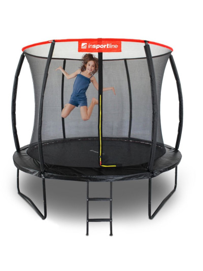 Батут с защитной сеткой inSPORTline Flea 244 см